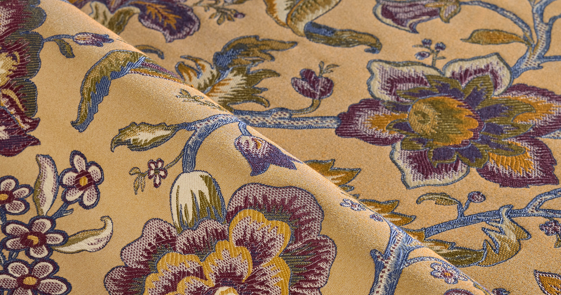 Marigold Print & Pattern fabric swatch