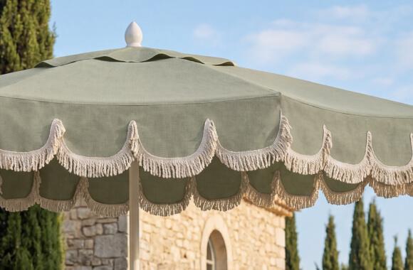 Shop Striped & Fringed Umbrellas for Summer