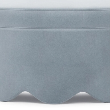Scalloped