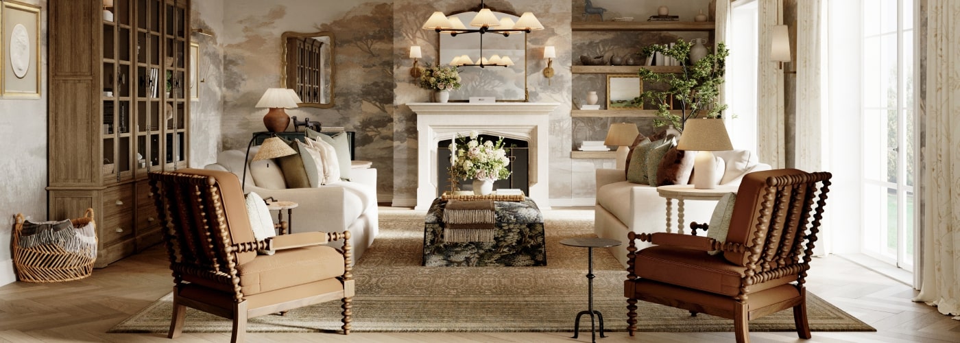 Hudson Heirloom Living Room Furniture LookBook