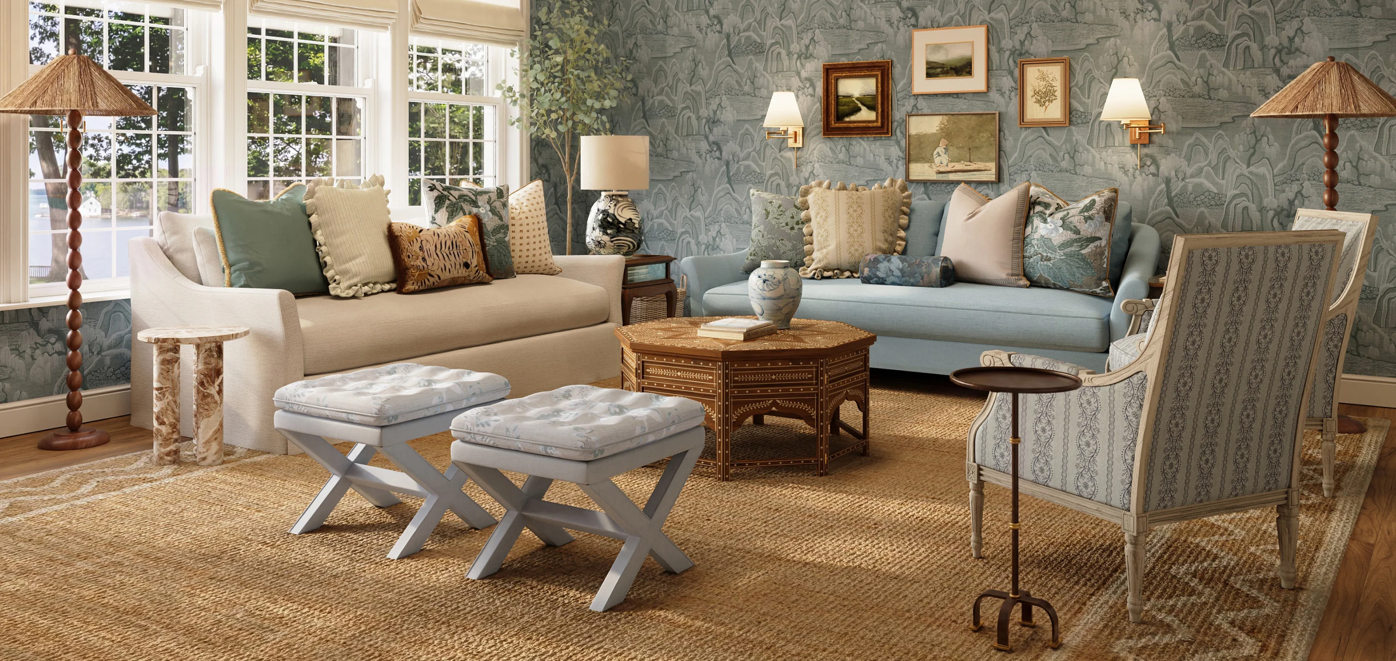 Spring Summer Living Room